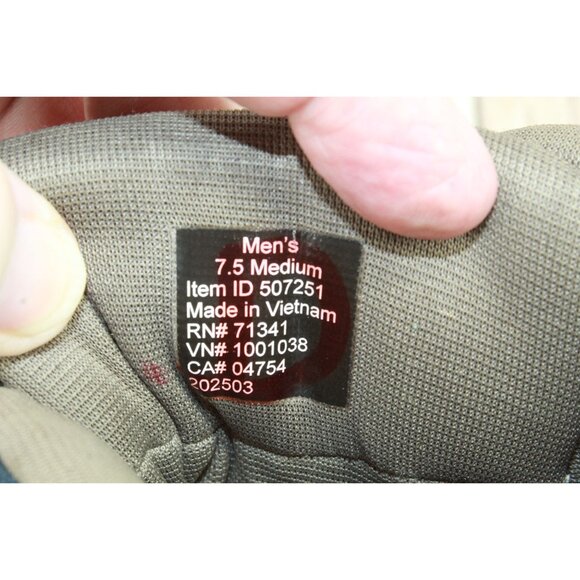 LL Bean Alpine Hiking Boots Leather Brown Size 7.5 M - Picture 9 of 9